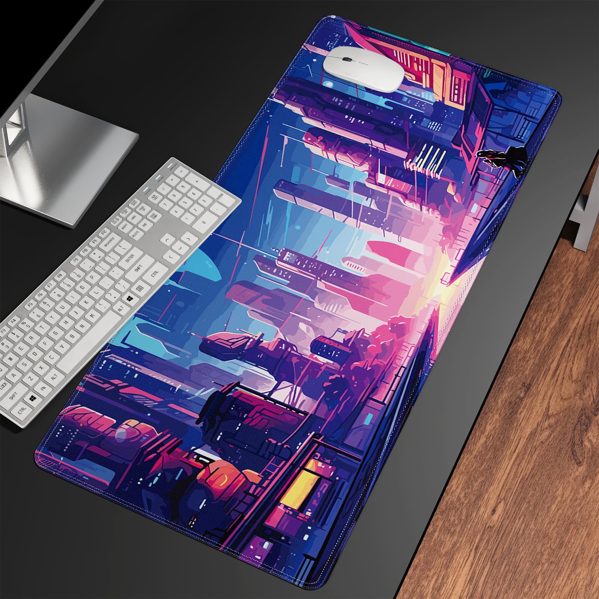 Cyberpunk XL Gaming Mouse Pad - 31.5