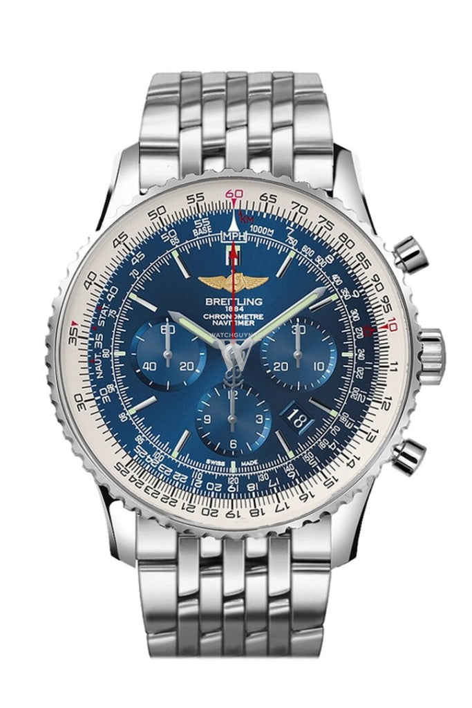Breitling Navitimer 01 46MM Men's Luxury Chronograph Watch AB012721 C889 - Perfect for Business, Aviation & Formal Occasions