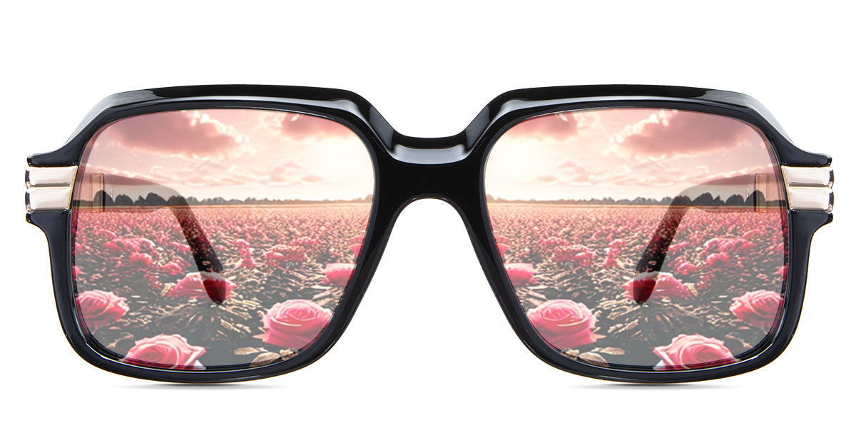 Hollis Women's Prescription Tinted Sunglasses - UV Protection & Stylish Eyewear for Driving, Outdoor Activities & Fashion Accessories