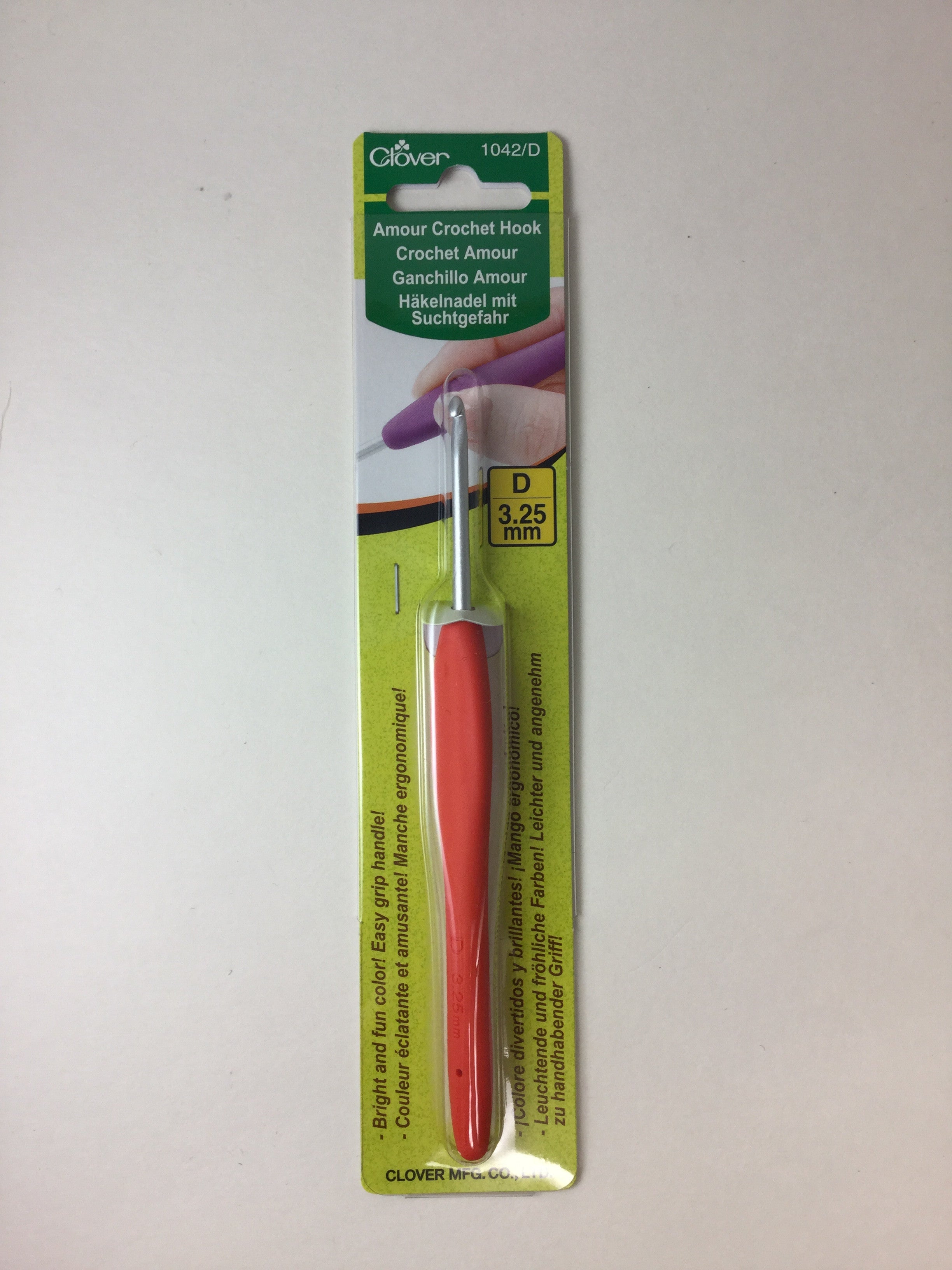 Premium Amour Crochet Hook Set - Ergonomic Comfort Grip for Smooth Knitting & Crocheting - Perfect for Yarn Crafts, DIY Projects, and Gift Making