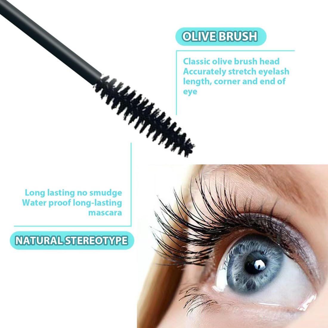 Thrive Lash Extensions Mascara - Waterproof, Sweat Resistant, Long-Lasting Black Mascara for Volume & Length (10.7g/0.38 Oz) | Perfect for Daily Wear, Gym, Weddings & Special Occasions