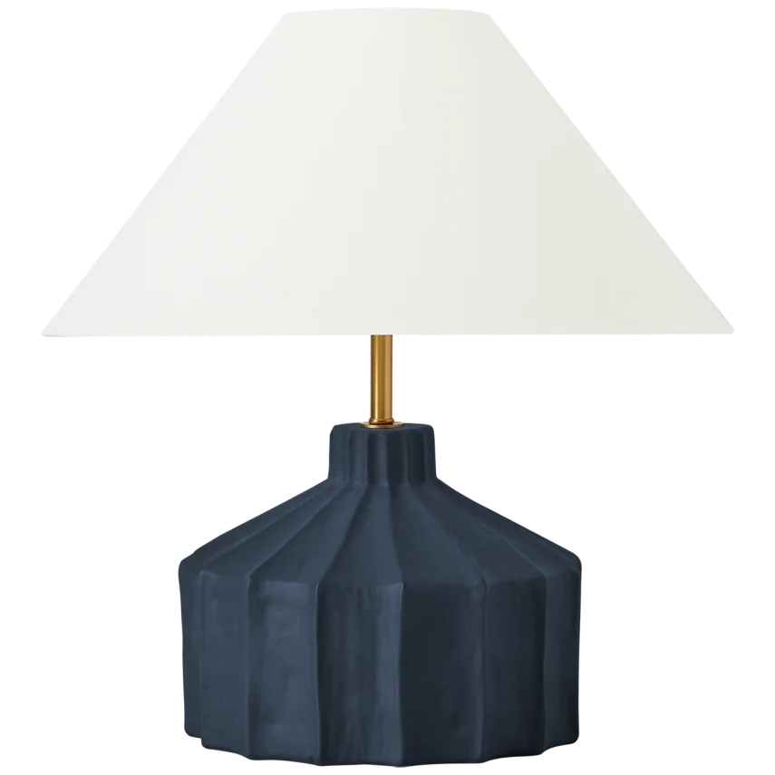 Santa Fe Table Lamp - Southwestern Style Handcrafted Ceramic Lamp for Living Room, Bedroom & Office - Warm Ambient Lighting for Home Decor