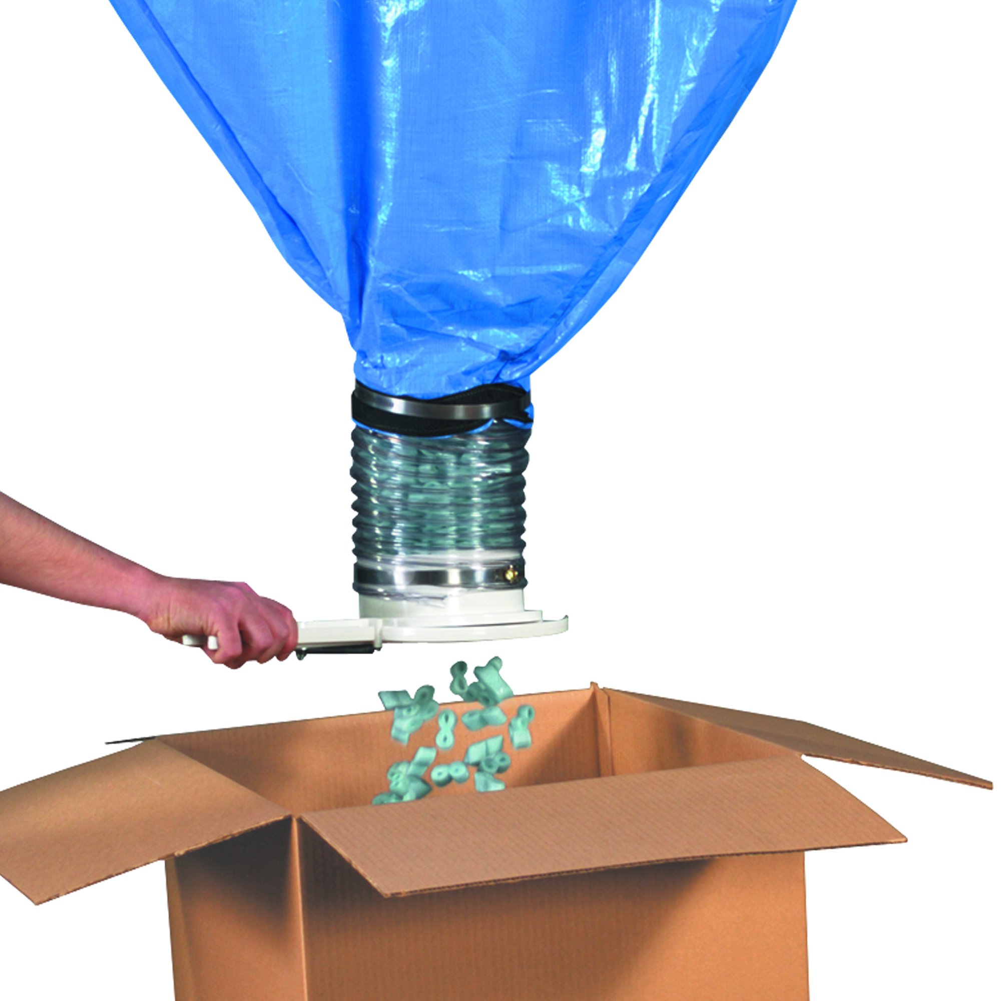 90 Cubic Feet Loose Fill Packaging Dispenser - Perfect for Shipping, Moving & E-commerce Product Protection