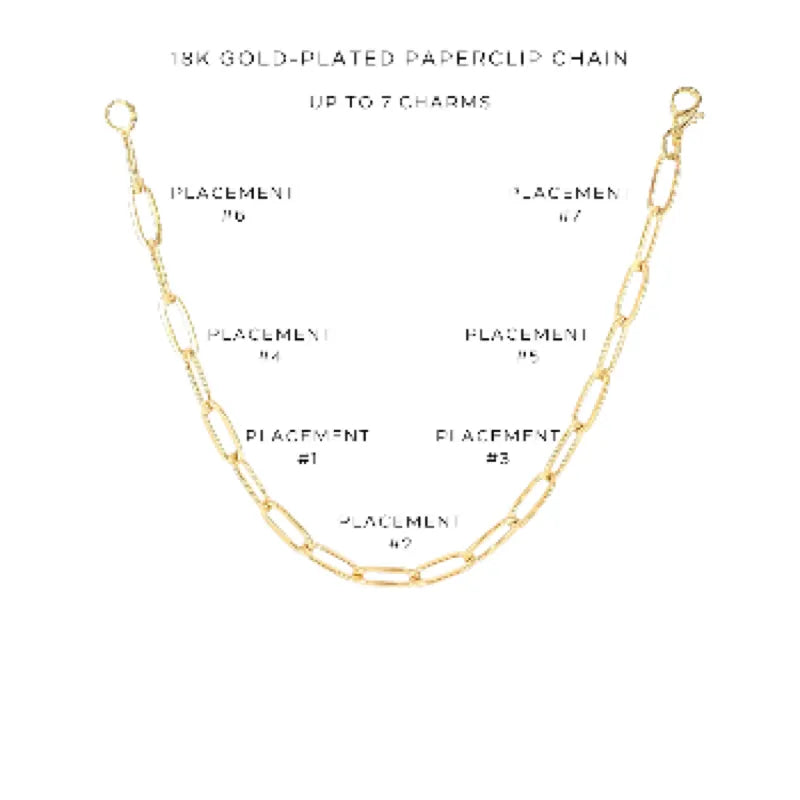 Stylish Charm Bracelet with Assorted Charms - Perfect for Gifts, Parties & Everyday Wear - Only $18.00