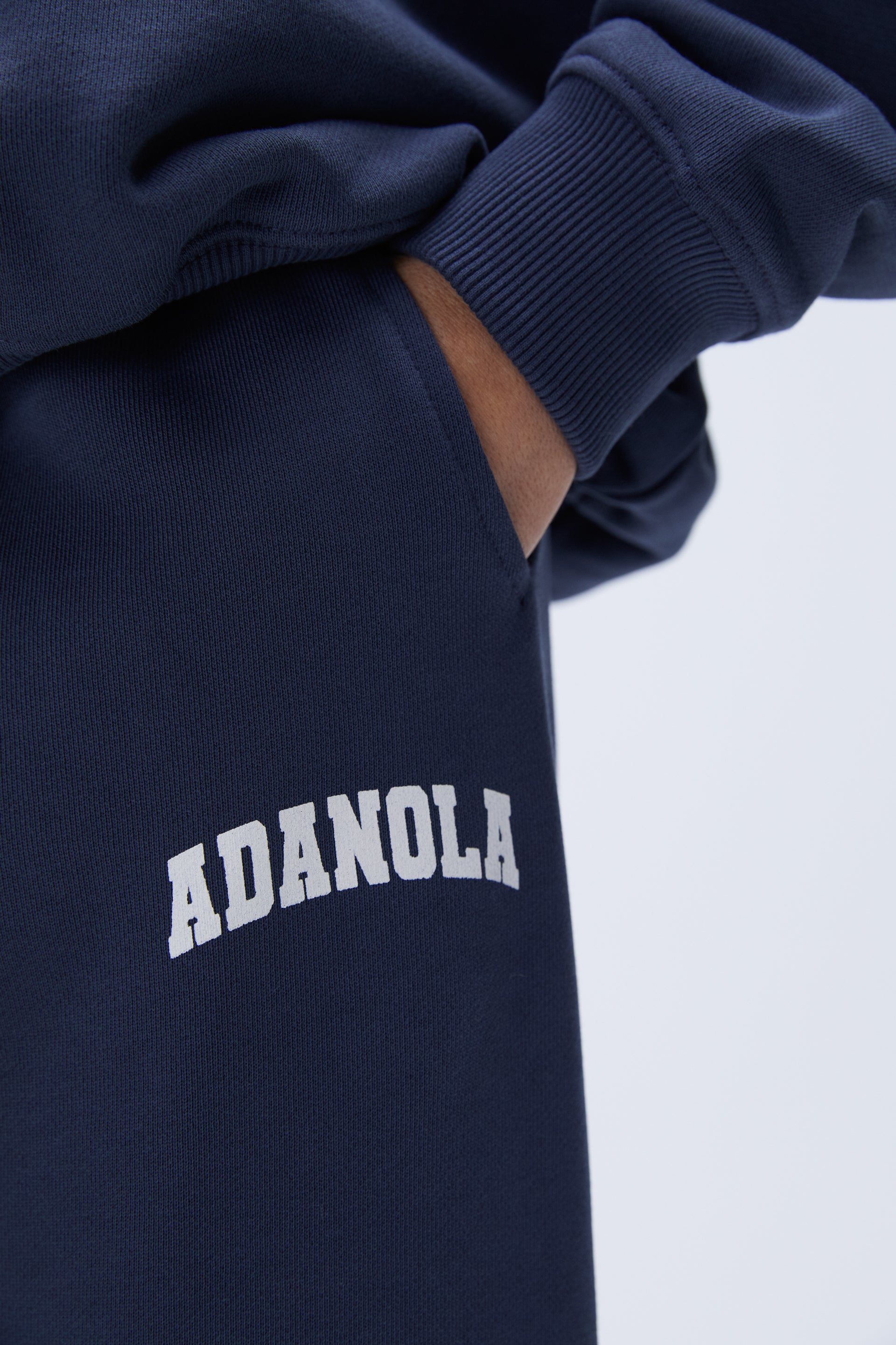 Premium Varsity Sweatpants for Men & Women - Comfortable Joggers in Midnight Blue - Perfect for Gym, Lounge & Casual Wear