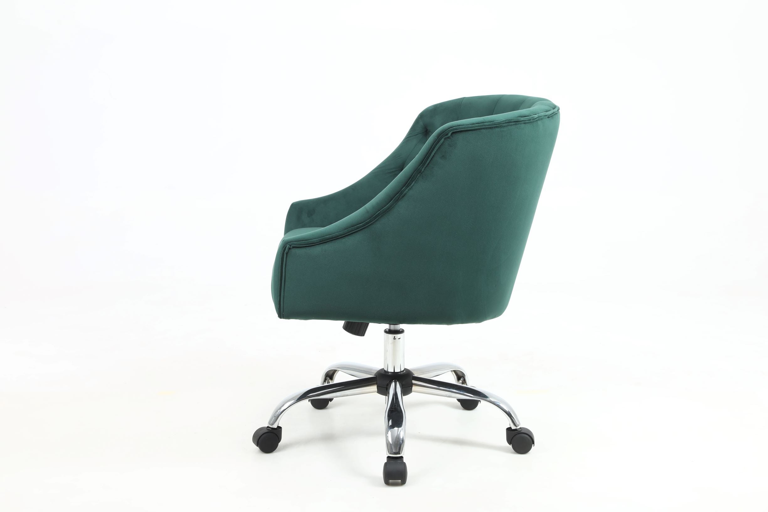 Ella Office Chair - Ergonomic Green Desk Chair with Adjustable Height & Lumbar Support for Home & Office Workspace