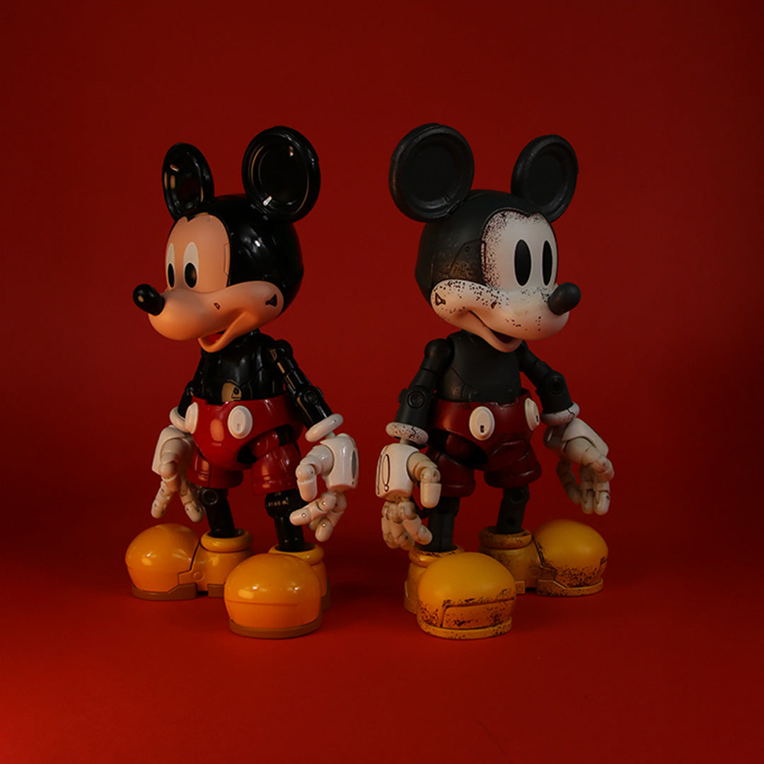 Heat Bubby Figure Mecha Mickey Mouse Classic Version - Collectible Robot Disney Toy for Fans & Decor, Perfect for Display, Gifts, and Anime Collections