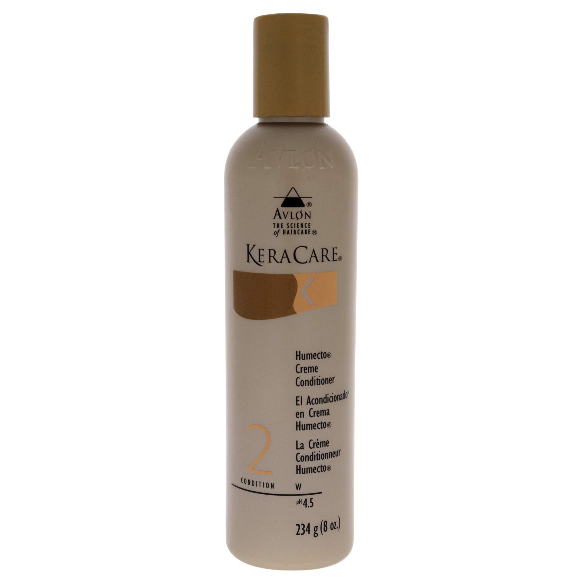 Keracare Humecto Creme Conditioner for Dry & Damaged Hair - 8 Oz (Pack of 2) - Deep Moisturizing & Repairing Treatment for Natural, Curly & Textured Hair - Salon Quality Hair Care at Home