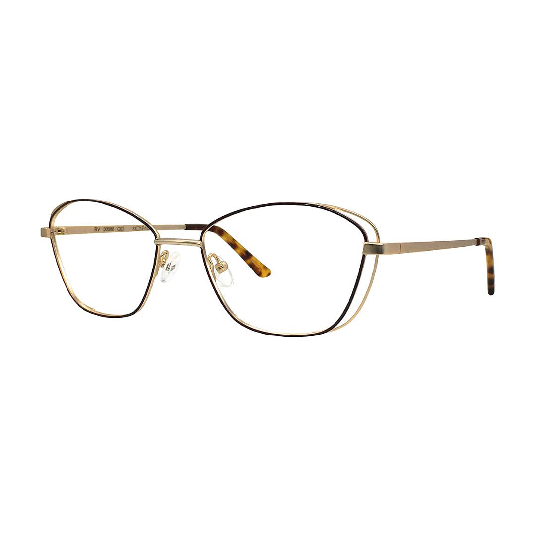 ProEyes Linda Blue Light Blocking Reading Glasses - Anti-Reflective Progressive Lenses (0 Power Top) for Computer Use, Office Work & Digital Eye Strain Relief