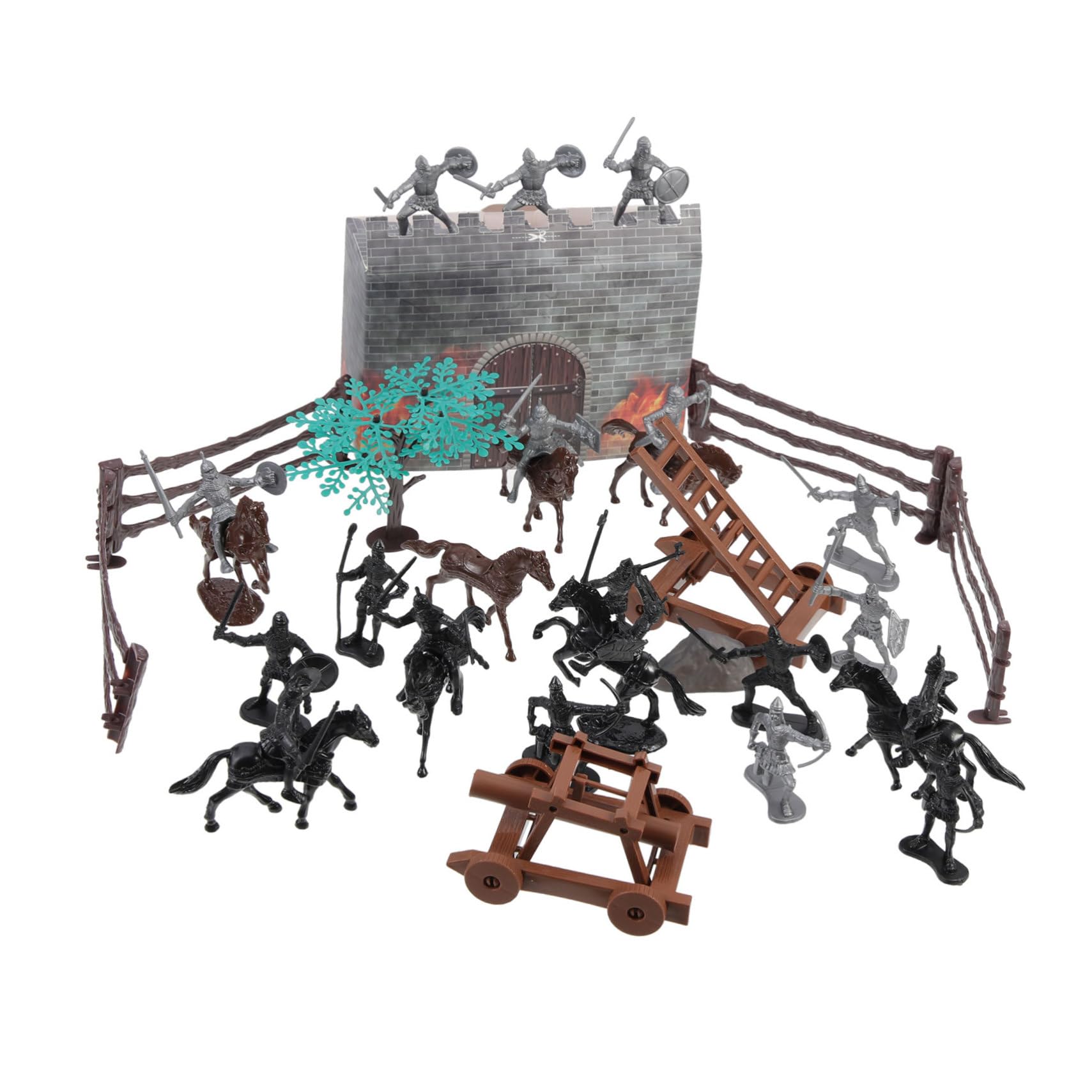 Kids War Model Soldier Toy Set - Durable Plastic Playsuit for Boys & Girls - Perfect for Role Play, Costume Parties & Collectible Display
