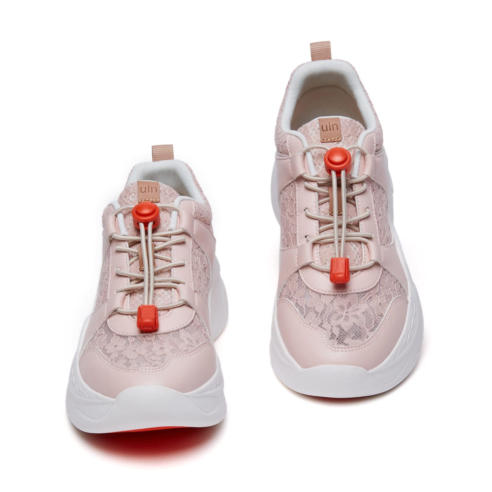 UIN Women's Chunky Fashion Sneakers - Comfortable Walking Shoes for Casual Wear & Travel | Art Painted Dad Shoes | Palma Style (Size 5) | Perfect for Daily Outfits, Street Style & Vacation Adventures