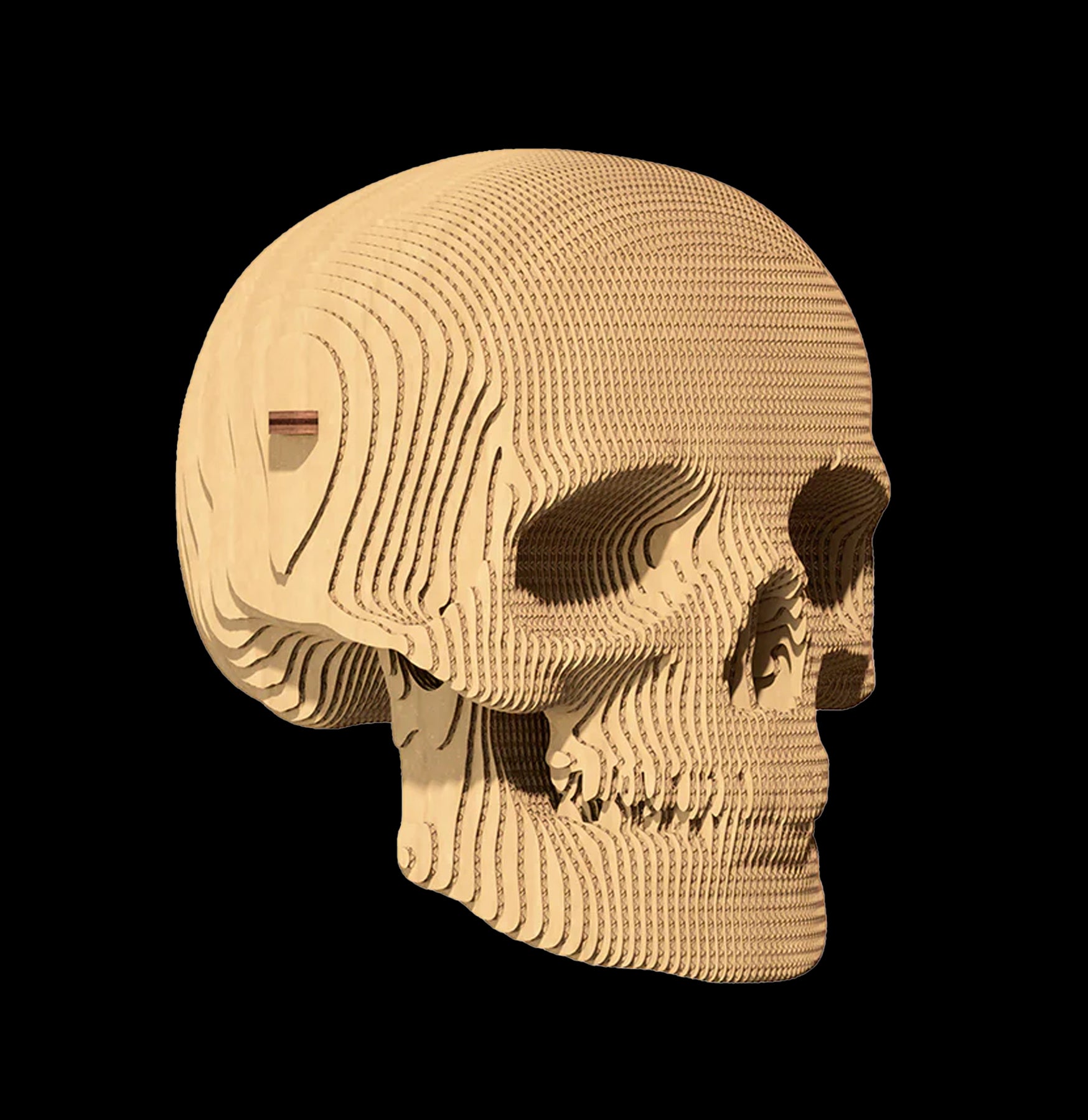 3D Skull Puzzle for Adults - Challenging Brain Teaser & Home Decor - Perfect for Halloween, Gothic Decor, and STEM Learning Activities