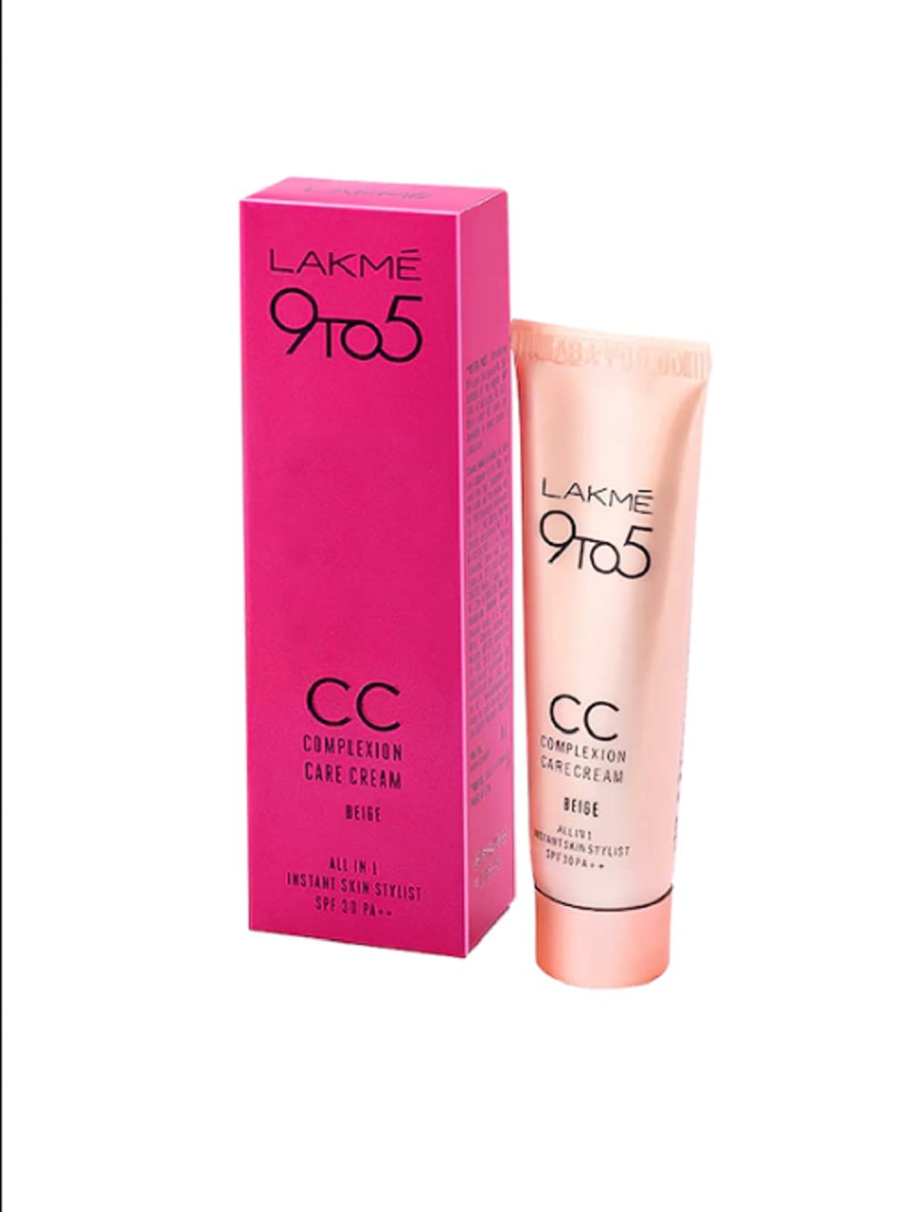 LAKMÉ Set of 2 Beige 9 to 5 Complexion Care Cream - Daily Moisturizing Face Cream for Women, Lightweight & Non-Greasy Formula, Perfect for Office & Everyday Use