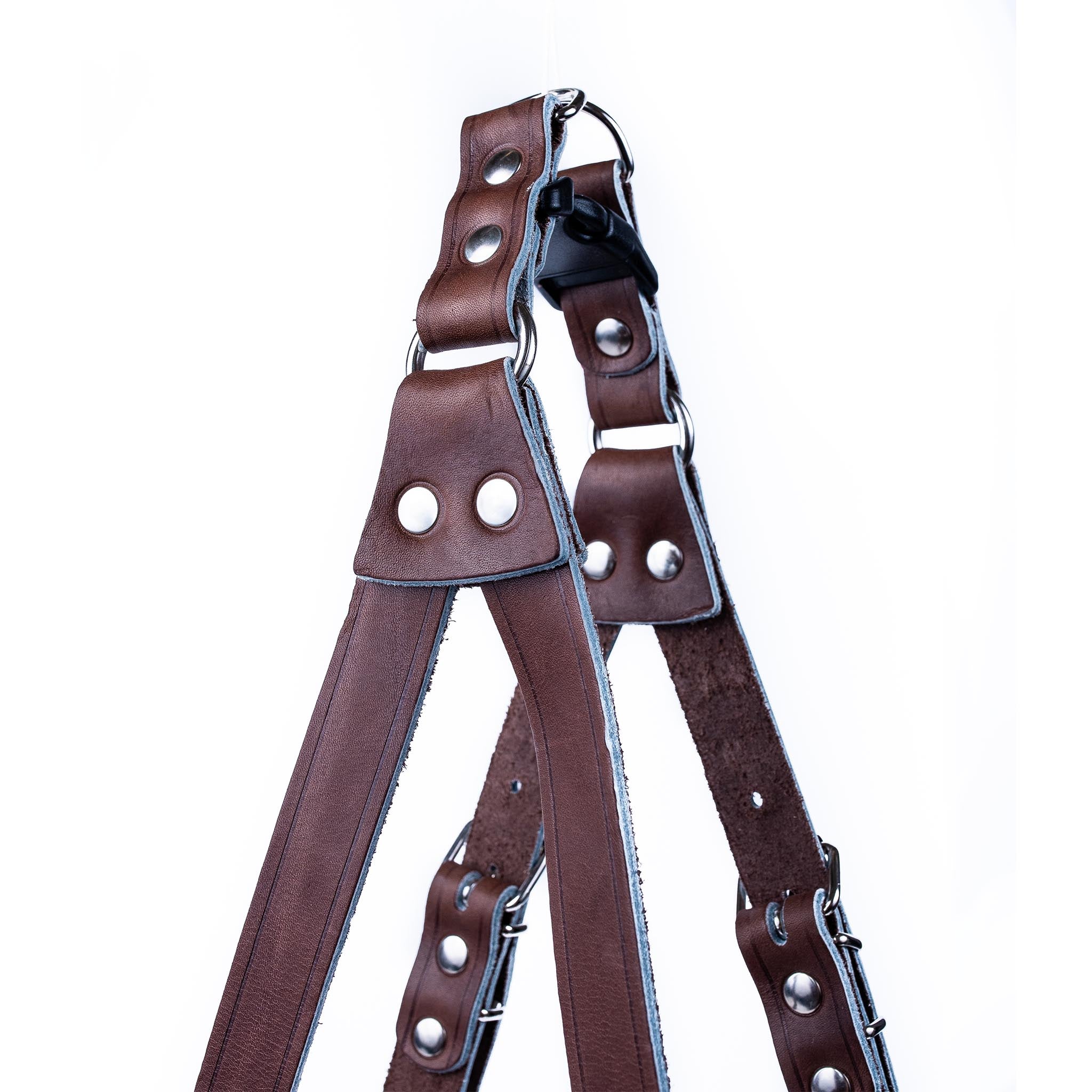 Premium European Step-In Buffalo Leather Dog Harness – Durable, Adjustable & Comfortable for Small to Medium Dogs – Perfect for Walking, Training & Outdoor Adventures