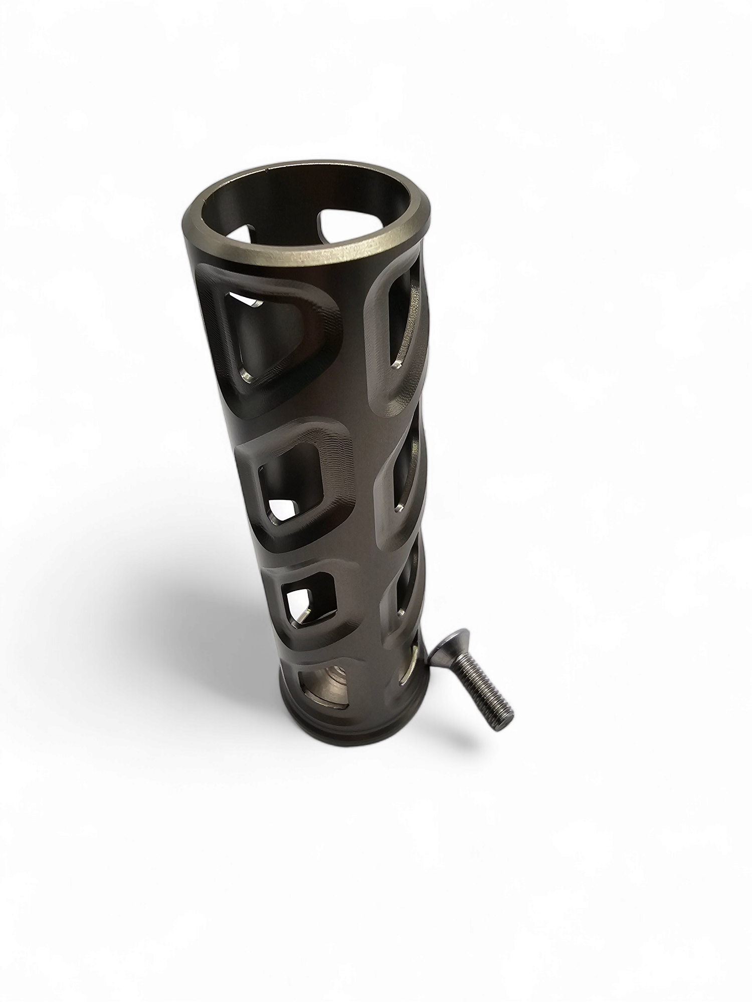 2017-2024 Can-Am Maverick X3 EOD Grab Handle - Anodized Gun Metal Finish - Heavy Duty Off-Road Accessory for UTV & Side-by-Side Vehicles - Perfect for Trail Riding, Dune Bashing & Off-Road Adventures