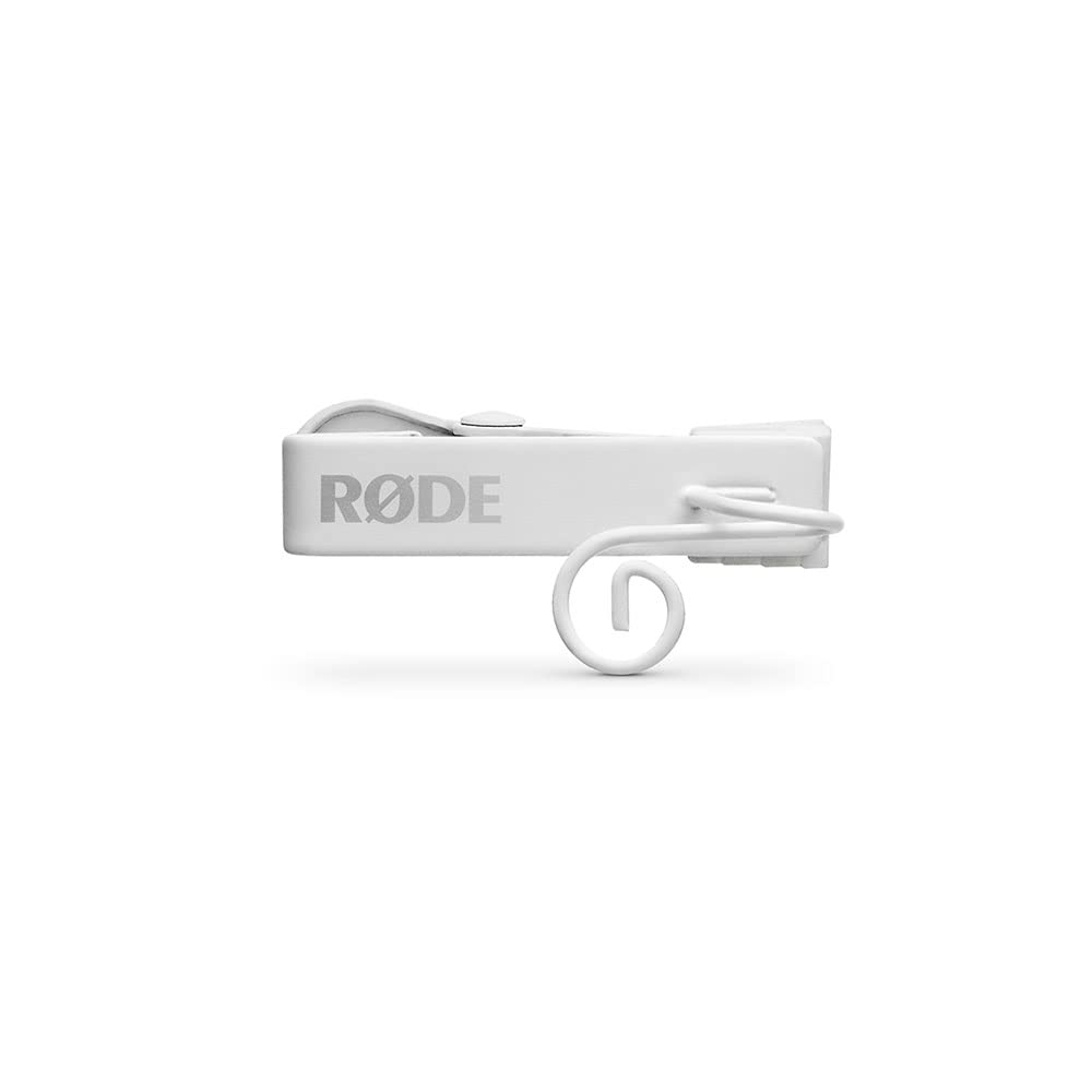 RØDE Wireless ME Ultra-Compact Wireless Microphone System with Built-in Mics & Lavalier GO Wearable Mic - White | Perfect for Vlogging, YouTube, Interviews & Live Streaming