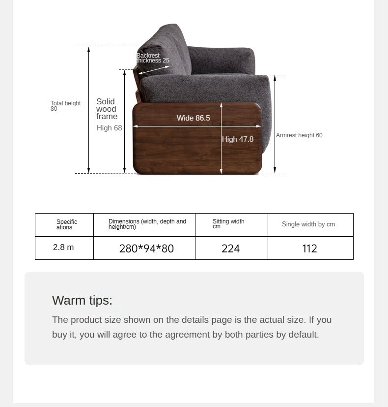 Premium Black Walnut Solid Wood Italian Style Luxury Furniture - Perfect for Modern Living Rooms, Bedrooms & Office Spaces
