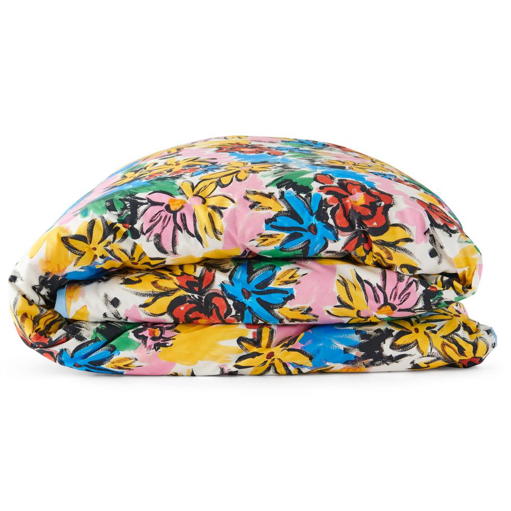 Rio Floral Cotton Quilt Cover Set - Soft 100% Cotton Duvet Cover with Floral Pattern - Perfect for Bedroom Decor & Guest Room Styling