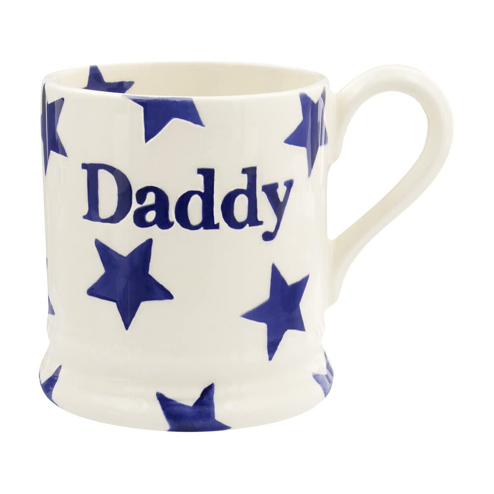 Emma Bridgewater Tazza Grande 300ml Coffee Mug - Original Papa Design, Unique Breakfast Cup for Coffee, Cappuccino & Tea - Perfect for Home, Office & Gifts