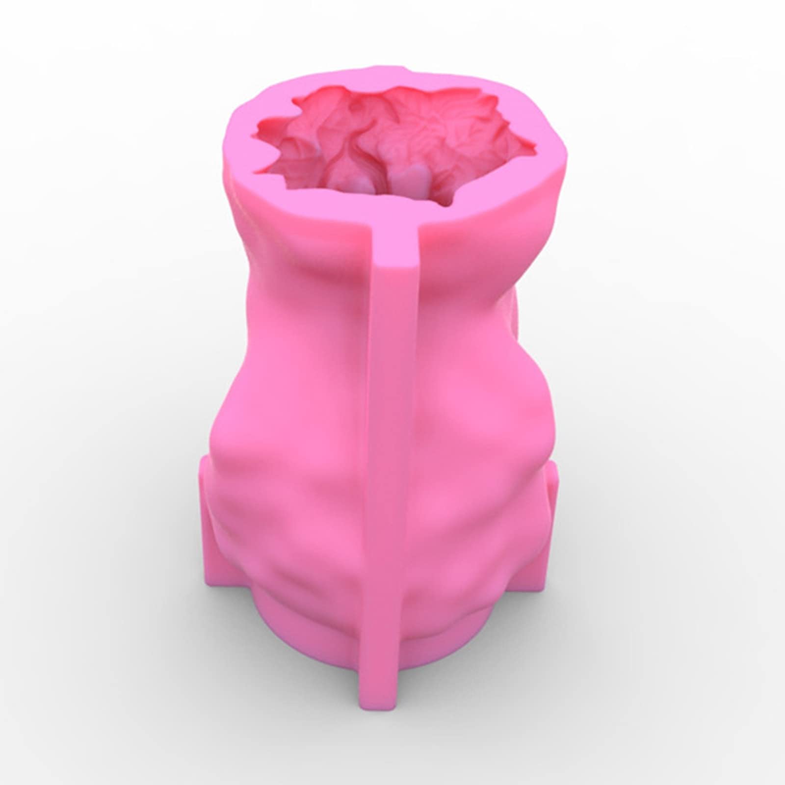Handmade Girl Head Shaped Flower Pot - UV Epoxy Mold for Pen Holder, Candle Holder & Cement Planter - DIY Resin Silicone Mould for Home Decor & Crafts - Perfect for Garden Decor, Office Desk Organizer & Gift Making