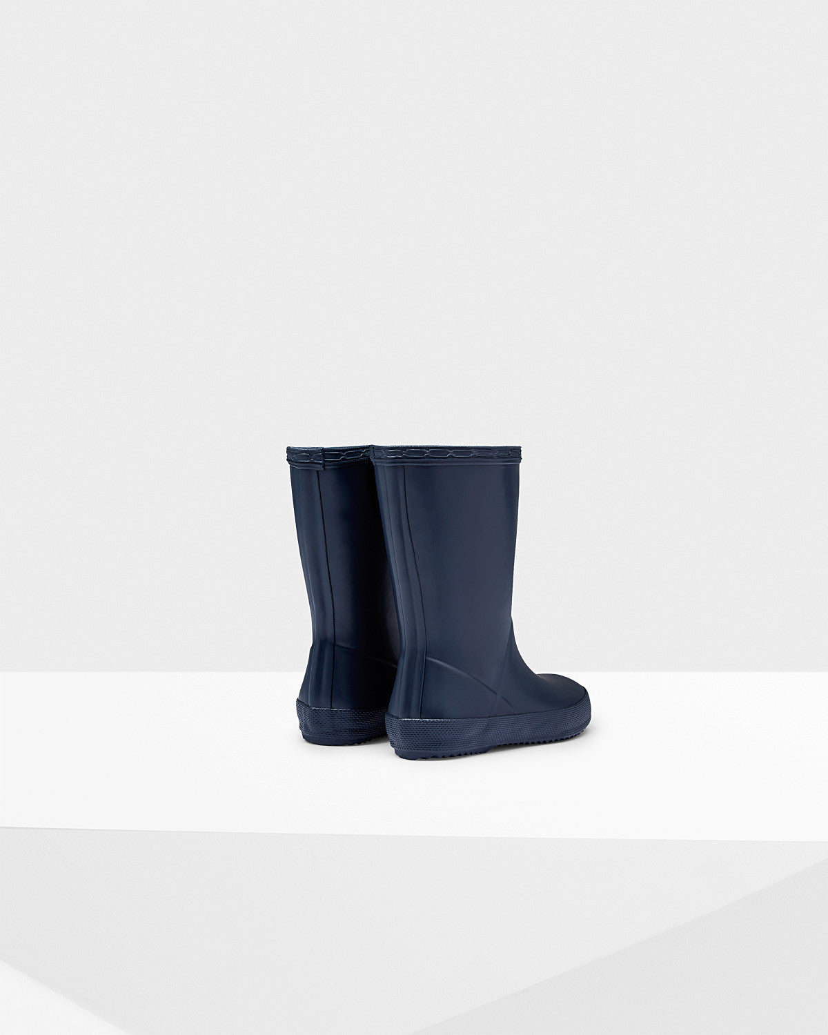 Hunter Original Kids First Matte Rain Boots - Navy Blue Waterproof Rain Boots for Boys & Girls - Perfect for Puddle Jumping, Outdoor Play & Rainy Day Adventures