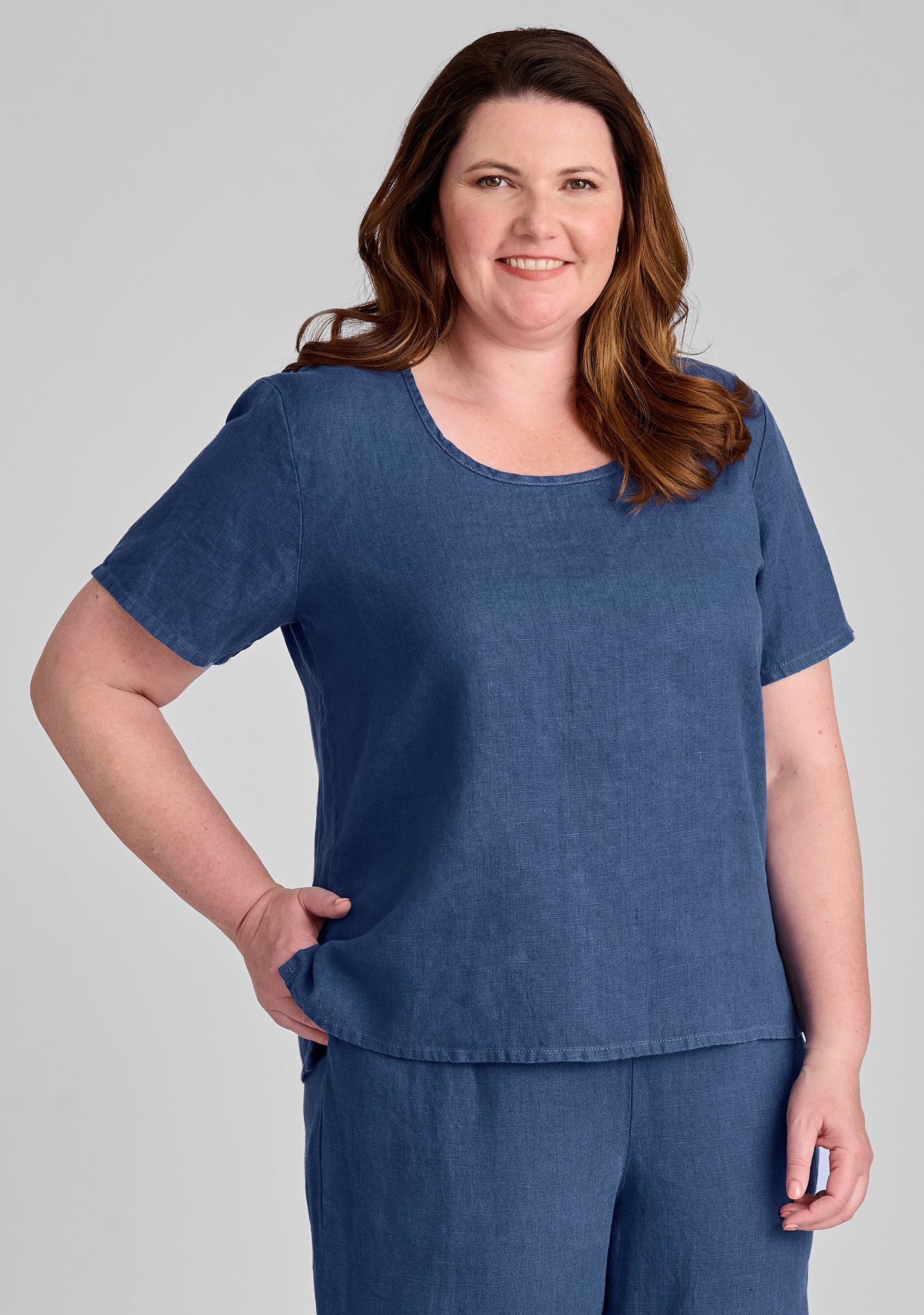 Premium Linen T-Shirt for Men & Women - Soft, Breathable & Comfortable Basic Tee - Final Sale - Perfect for Casual Wear, Summer Outfits & Layering