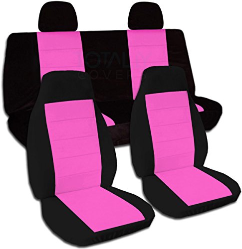 Black and Hot Pink