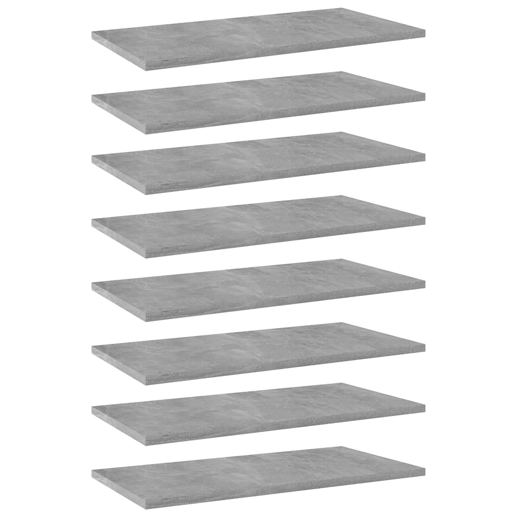 8-Pack Bookshelf Replacement Boards - 23.6