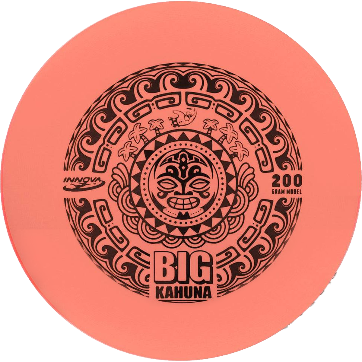Big Kahuna Ultimate Disc Tiki - Premium Flying Disc for Beach, Park & Backyard Games - Perfect for Outdoor Fun, Parties & Family Activities