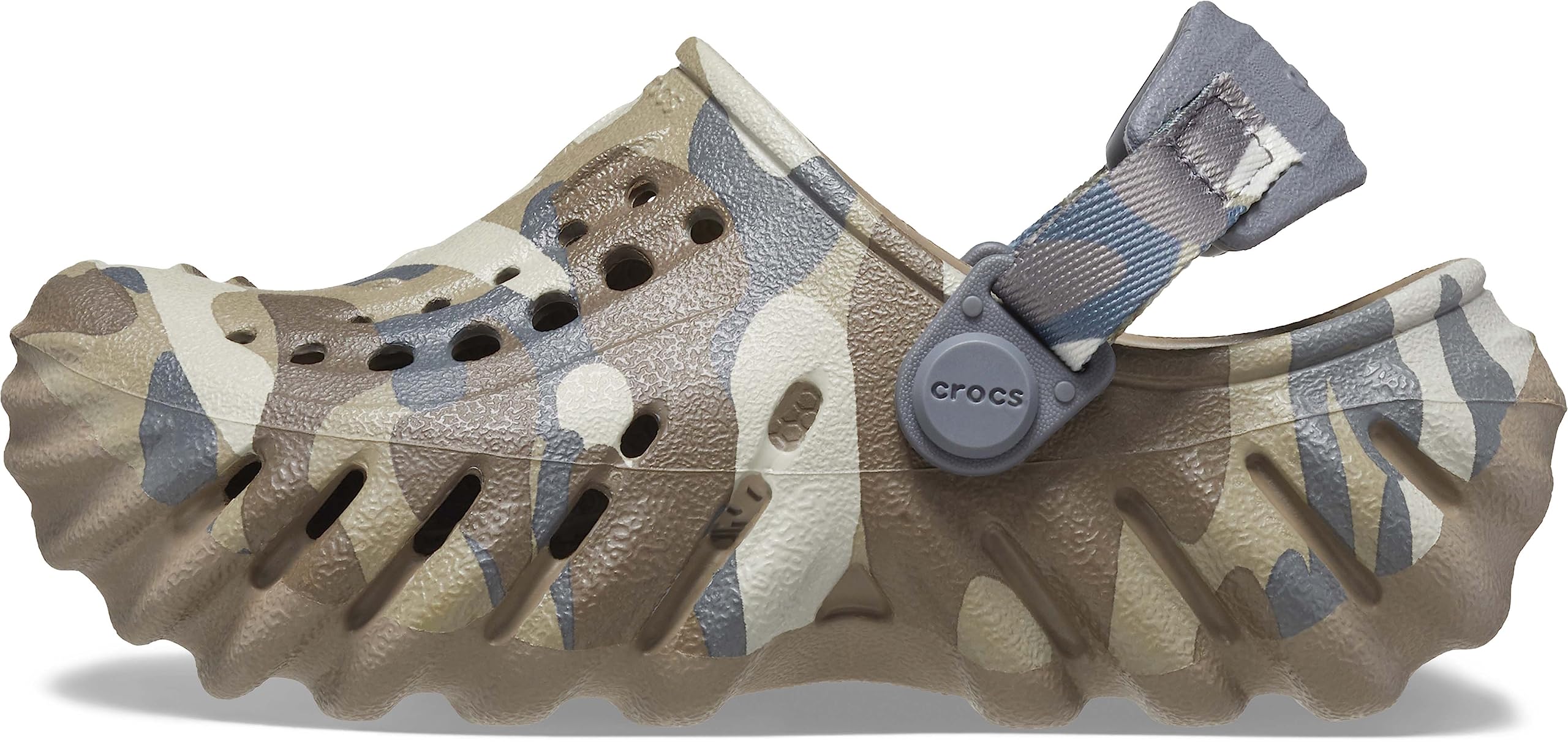 Crocs Unisex Kids' Echo Clog - Comfortable Lightweight Water Shoes for Boys & Girls - Perfect for Beach, Pool, and Outdoor Play