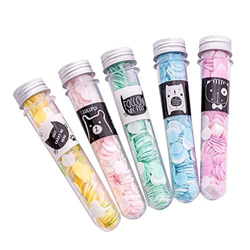 Viha Fab's Travel-Sized Paper Soap Strips | Portable Tube-Shaped Scented Hand Soap (4 Pack) - Perfect for Camping, Gym & On-The-Go Hygiene
