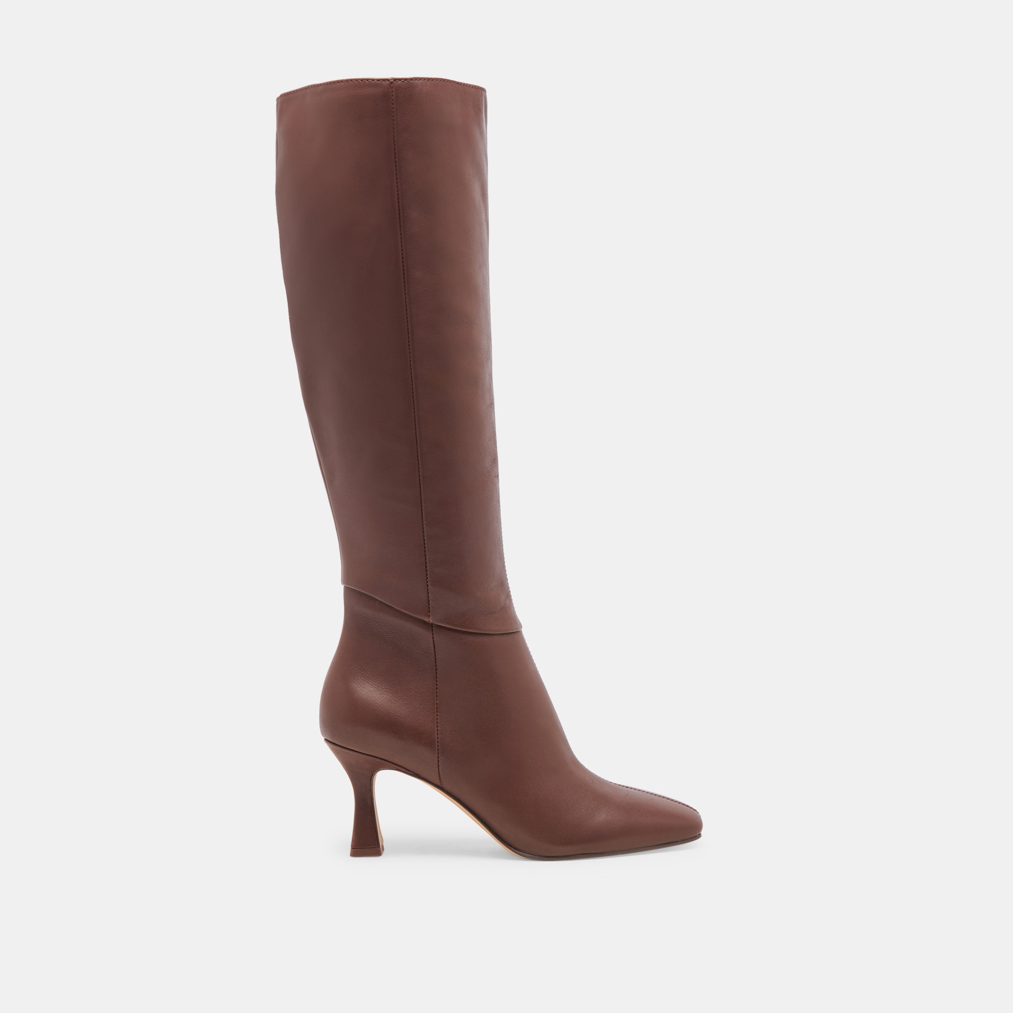 GYRA Extra Wide Calf Boots for Women - Chocolate Brown Leather Ankle Boots for Comfort & Style | Perfect for Work, Casual Outfits & Winter Wear