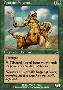 Magic: The Gathering - Centaur Veteran Card - Torment Expansion | Collectible Trading Card for MTG Deck Builders & Strategy Gamers