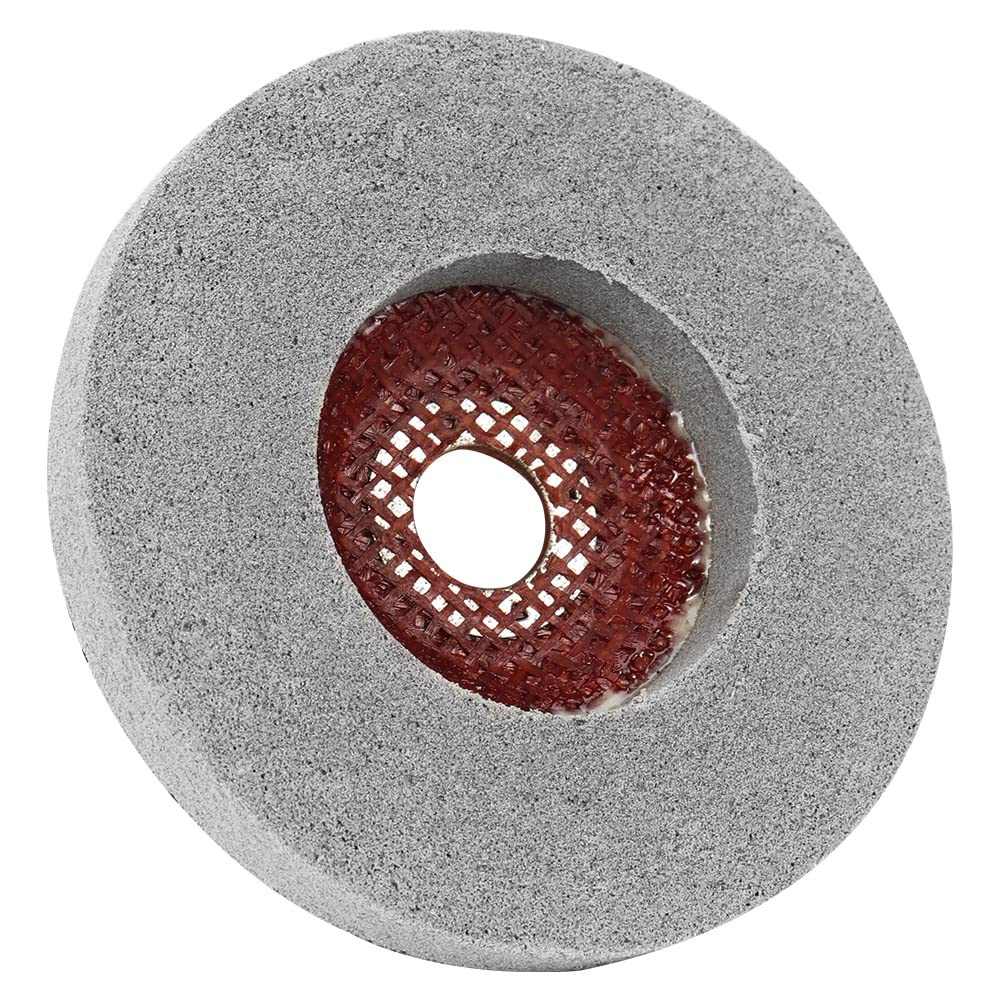 2Pcs 4 Inch PVA Marble Polishing Wheel, 400 Grit Silicon Carbide Grinding Disc for 5/8