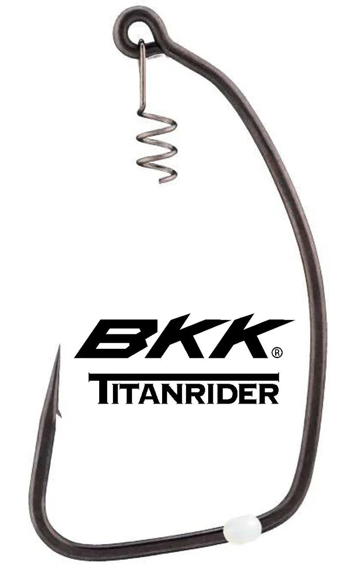 Premium BKK Hooks Titan Rider Fishing Hooks - Strong Saltwater & Freshwater Fishing Gear for Bass, Trout, and Big Game Fish | Ideal for Offshore, Pier, and Kayak Fishing Adventures