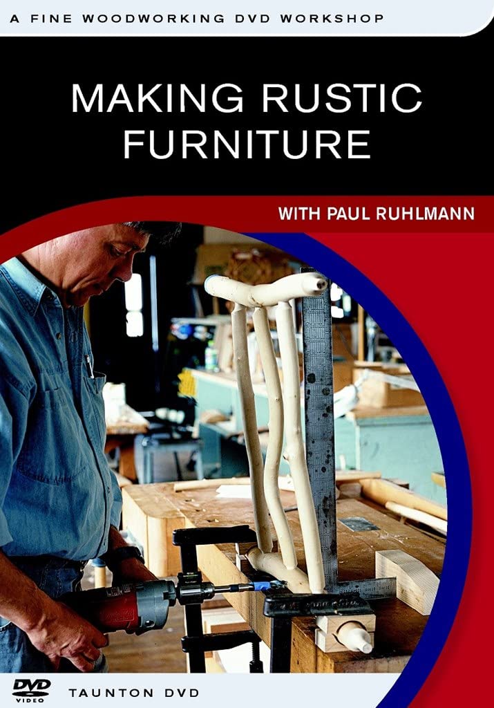 DIY Rustic Furniture Making Guide by Paul Ruhlmann - Step-by-Step Woodworking Projects for Home Decor & Farmhouse Style