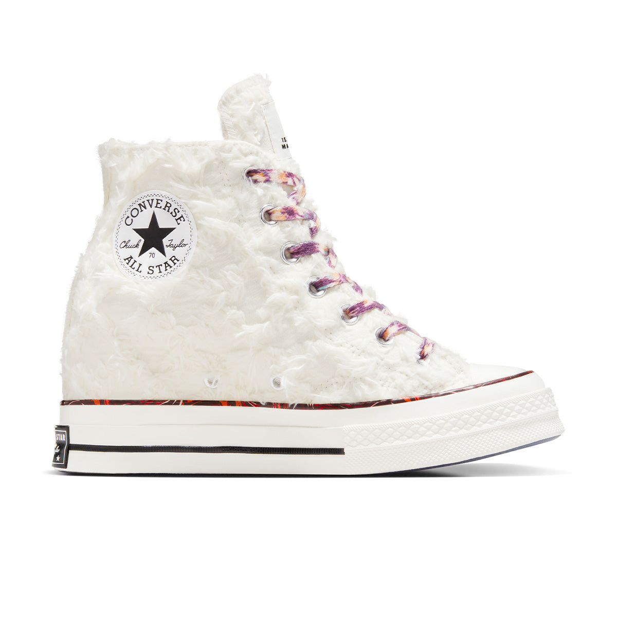 Isabel Marant Women's Chuck 70 Wedge Sneakers in White | Casual & Streetwear Fashion Shoes for Everyday Wear