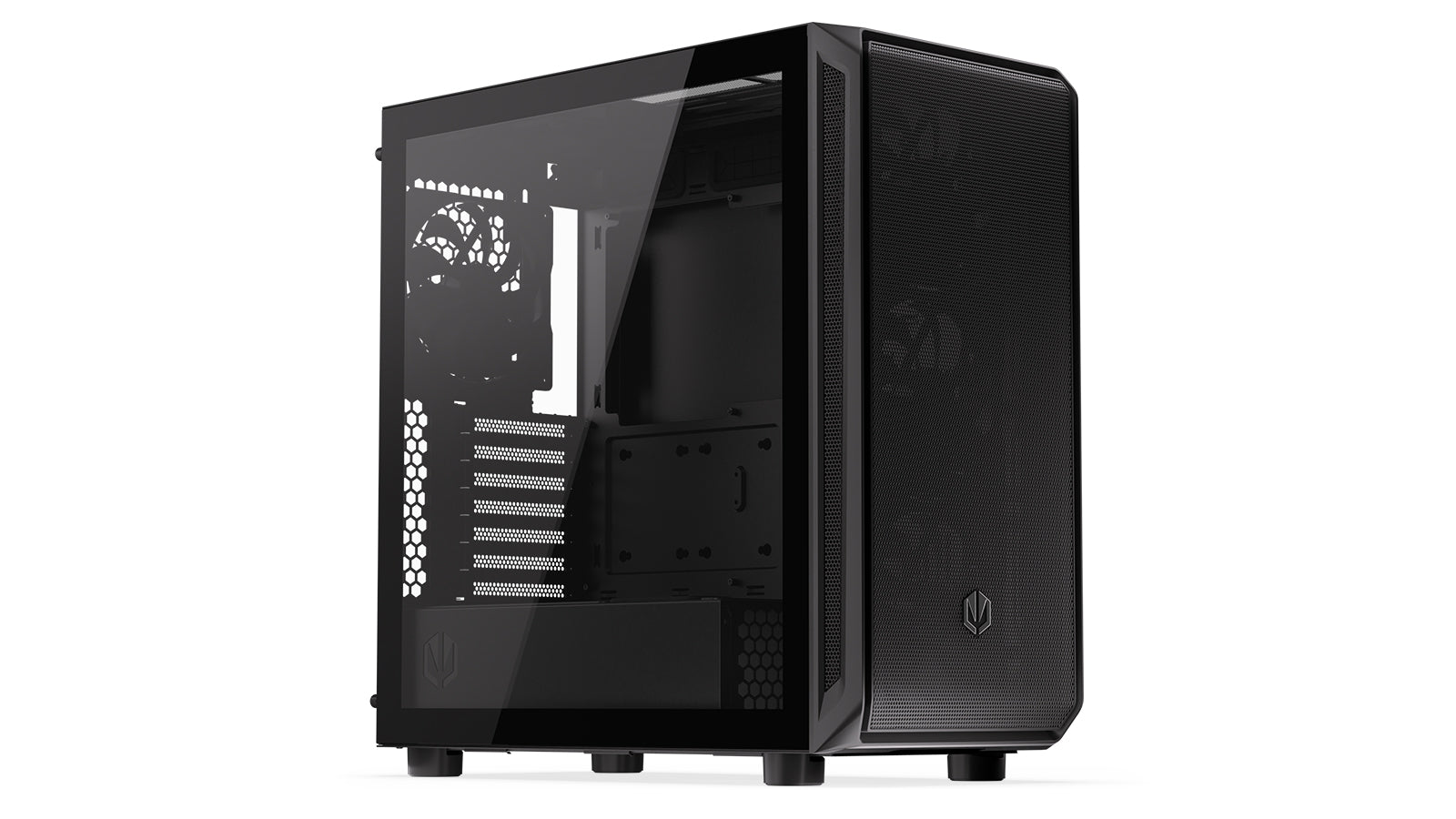Endorfy Arx 700 Air ATX Mid Tower PC Gaming Case - High Airflow, Tempered Glass, RGB Fans (EY2A012) - Perfect for Gaming Rigs & Workstation Builds