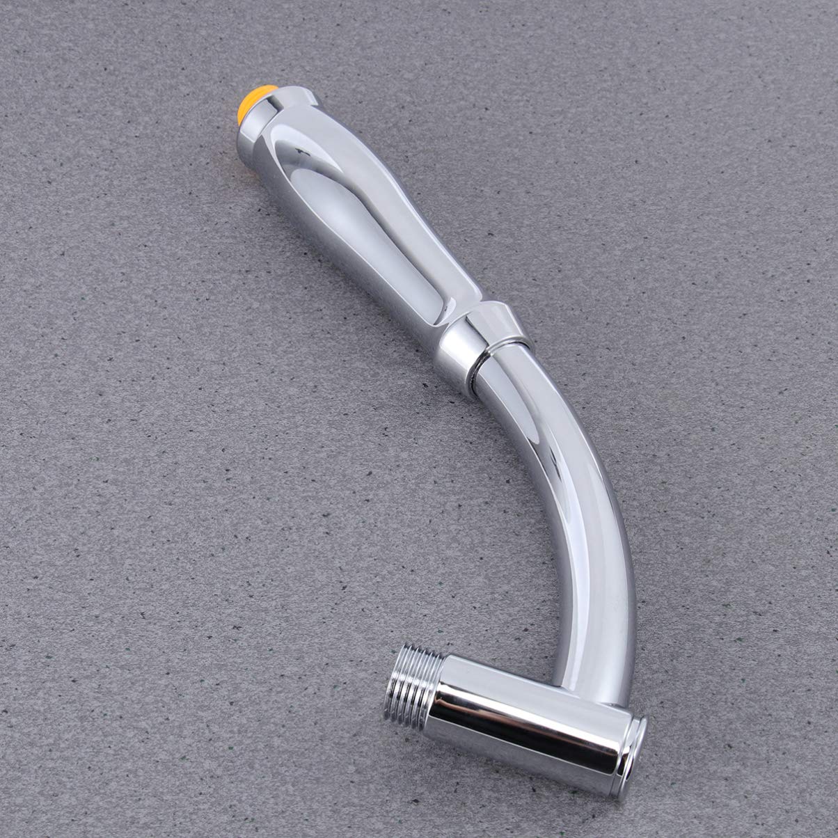 TOPBATHY Adjustable Shower Extension Arm - Universal Shower Head Extender Replacement for Rainfall Shower - Bathroom Accessories for Spa-Like Experience at Home
