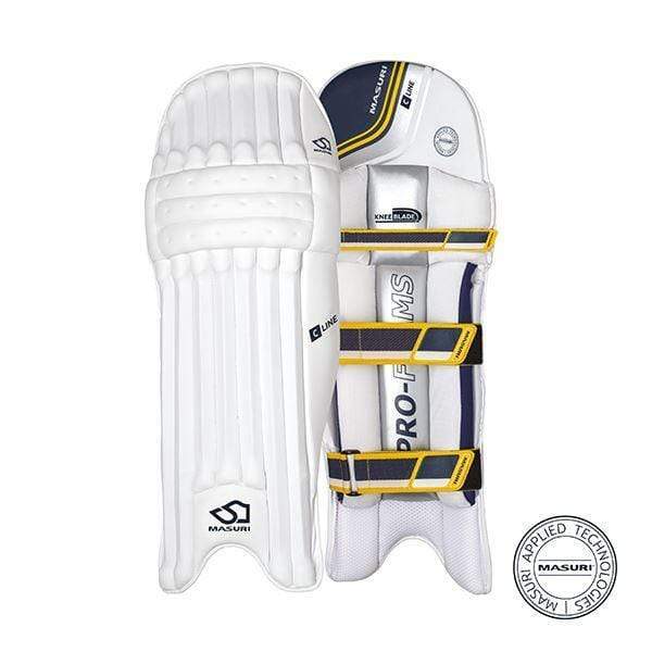Masuri C Line Adult Cricket Batting Pads - Lightweight Protective Leg Guards for Cricket Players | Perfect for Practice, Training & Competitive Matches