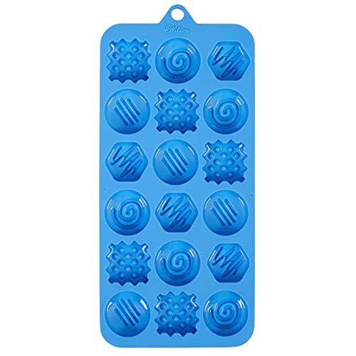 Premium Silicone Truffle Candy Mold - 18 Cavity Chocolate Making Mold for DIY Desserts, Baking, Party Favors & Holiday Treats