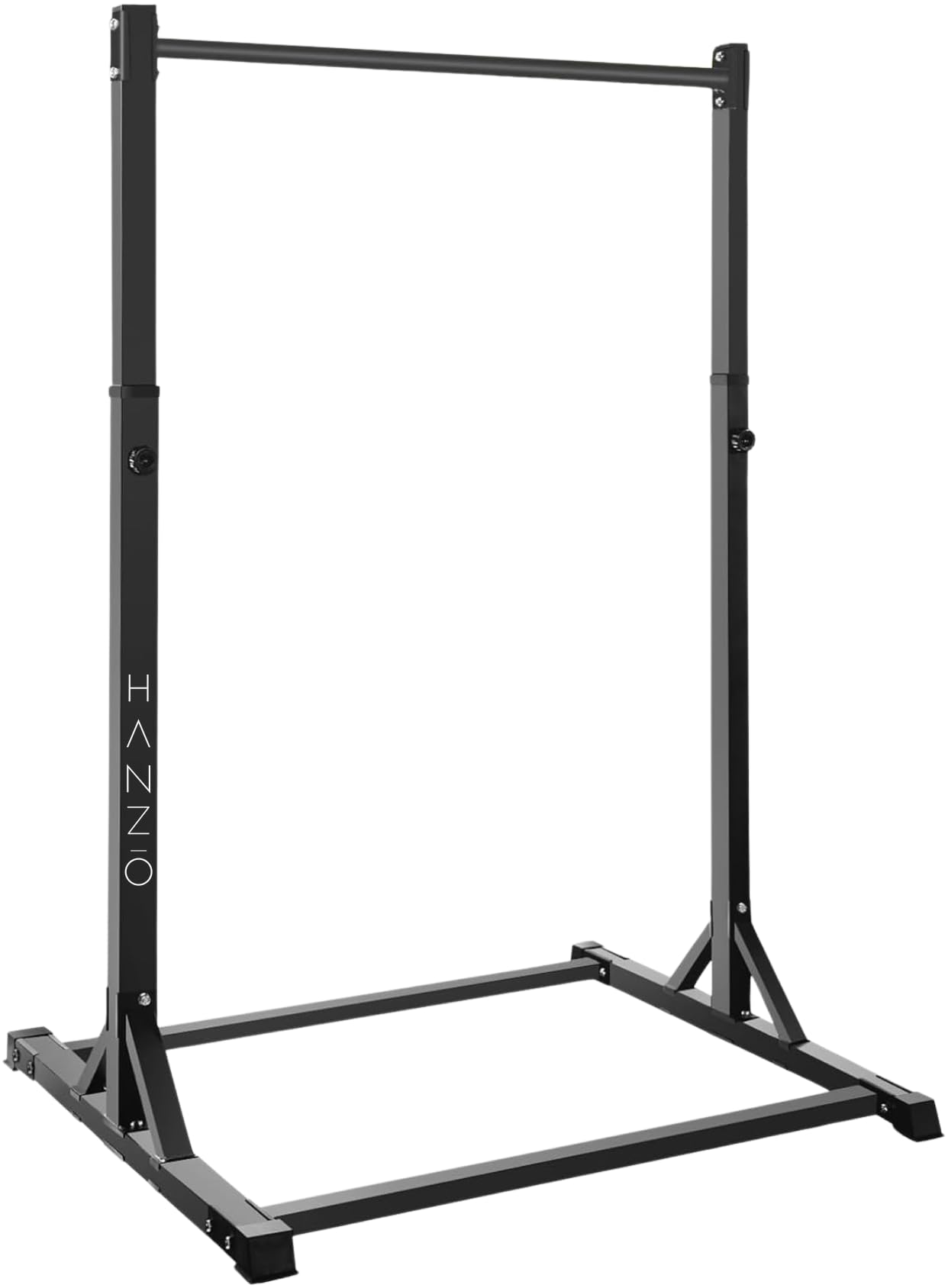 HANZO Portable Power Tower - Adjustable Pull Up Bar for Home Gym, Strength Training Equipment for Full Body Workout | Perfect for Home Fitness, Calisthenics & Cross Training