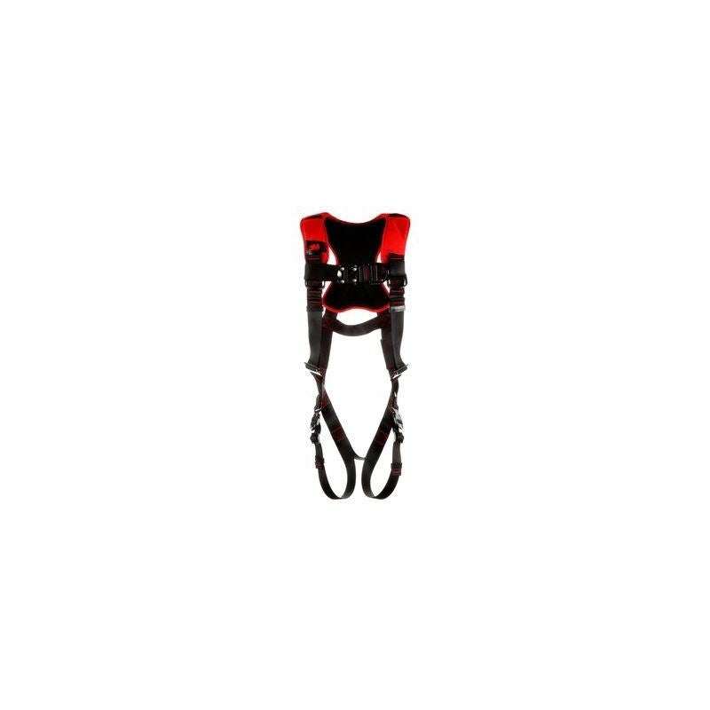 3M Protecta Comfort Vest Style Climbing Harness 1161406 - Black, X-Large | OSHA Compliant Fall Protection Gear for Construction & Roofing Work