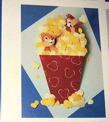 Disney WonderGround Snacks with Chip and Dale Postcard - Fun Treats for Disney Fans, Collectible Souvenirs for Theme Park Lovers | Perfect for Disney Parties, Gifts & Snack Time