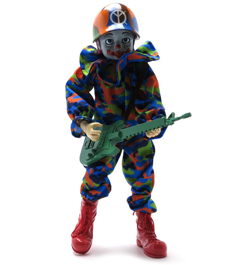 Ron English Combrat - Limited Edition Designer Art Toy for Collectors - Perfect for Home Decor, Office Display & Pop Culture Enthusiasts