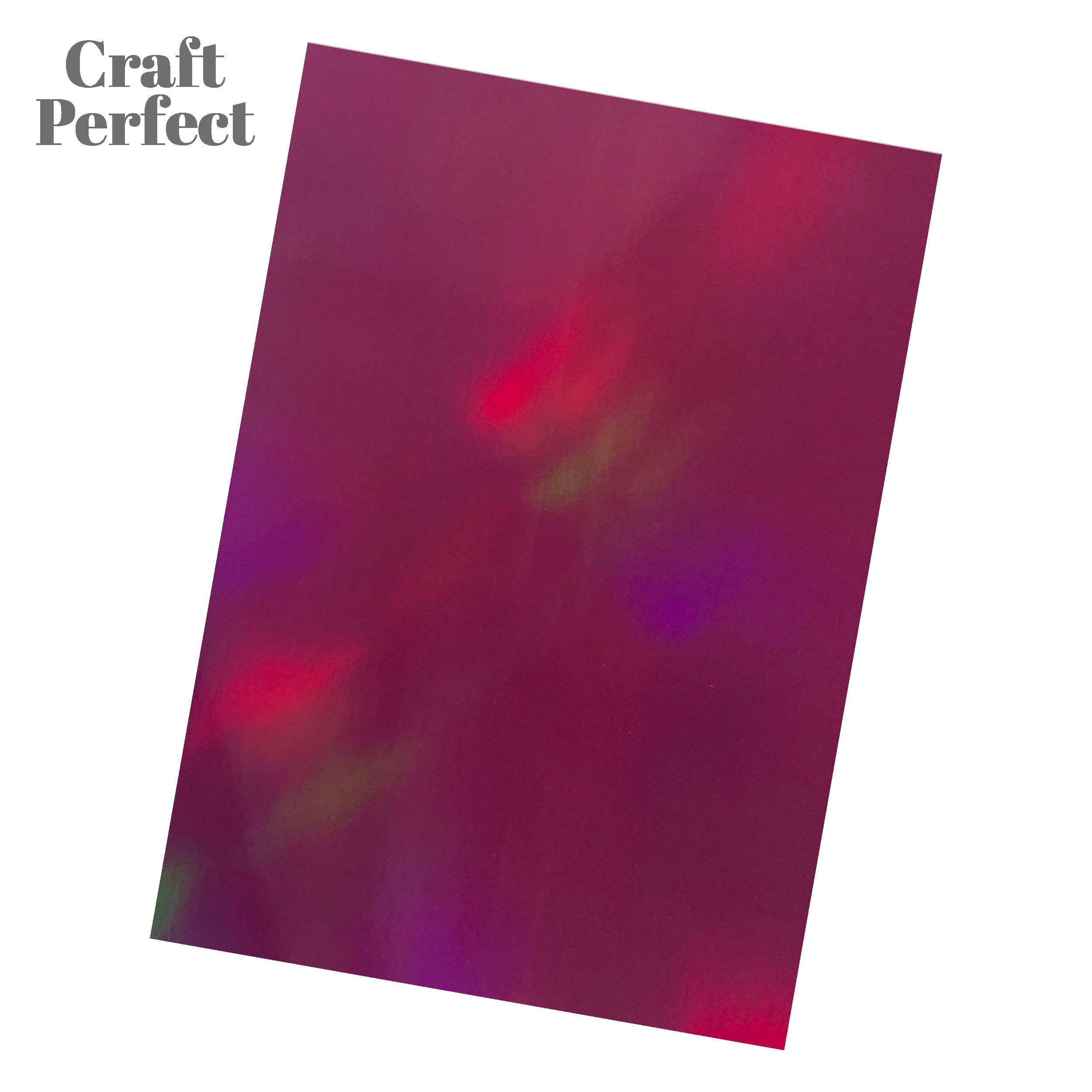 4-Pack Iridescent Mirror Cards - Purple Rain (9773e4) for Scrapbooking, DIY Crafts, and Gift Wrapping