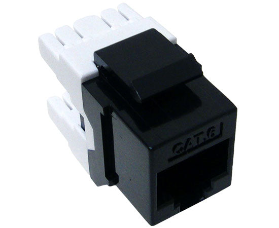 CAT6 MIG+ RJ45 Keystone Jack - Unshielded High-Density Ethernet Connector for Network Installations - Ideal for Home, Office & Data Center Wiring