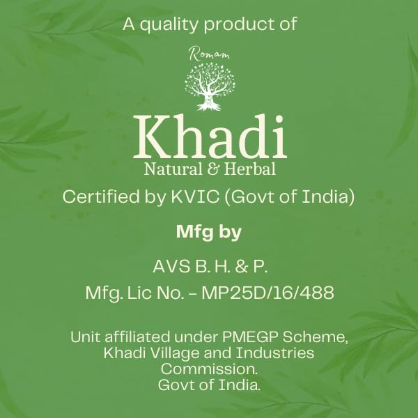 KHADI Neem & Tea Tree Shampoo for Dandruff Control & Hair Repair - Ayurvedic Herbal Formula (210ml) | Soothes Scalp & Strengthens Hair | Perfect for Dry, Itchy Scalp & Damaged Hair Care Routine