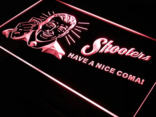 ADVPRO s029-b LED Beer Bar Light Sign - Cool Neon Pub Decor for Shooters & Sports Fans - Perfect for Bars, Man Caves & Game Rooms
