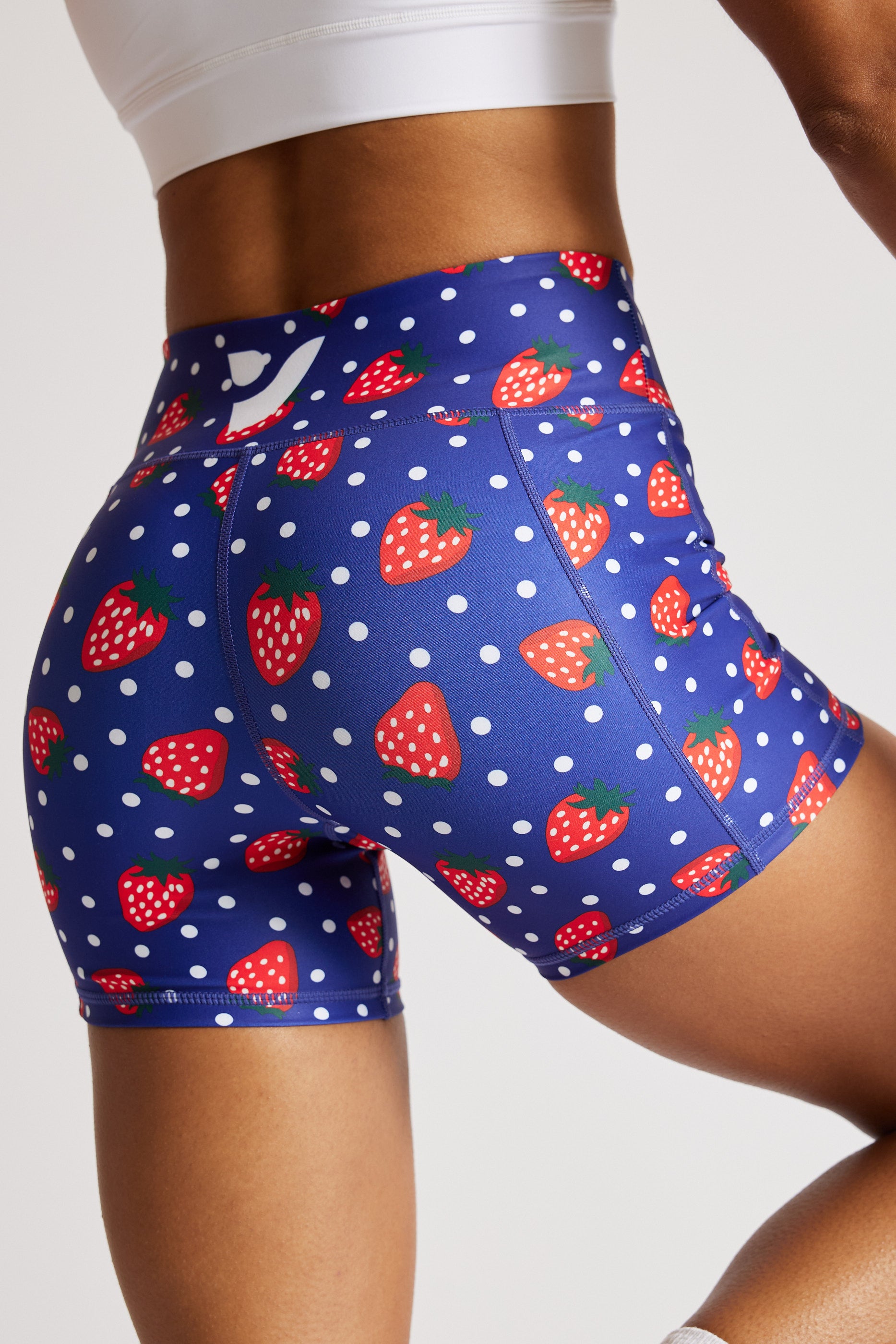 Polka Strawberry Print Dress - Cute & Floral Summer Dress for Women | Perfect for Beach, Picnic & Date Night